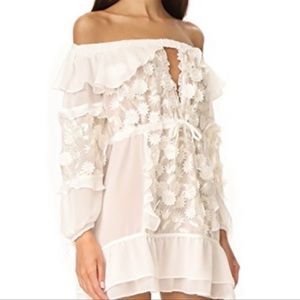 For Love And Lemons Daisy Ruffle Dress